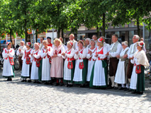 Dans på torget i Rönne