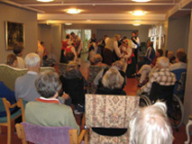 Visby Folkdansgille på Tingsbrogården Visby Folkdansgille på Tingsbrogården