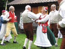 Dans i Högby Äng i Hemse Dans i Högby äng